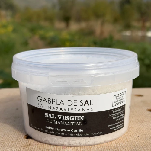 Sal virgen de manantial