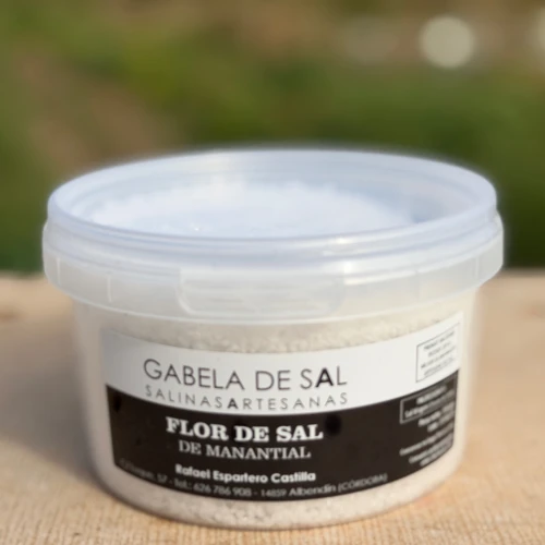 Flor de sal de manantial